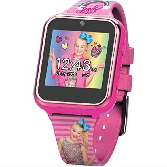 NEW NIB JoJo Siwa Pink Touchscreen Interactive Smart Watch Model JOJ4128AZ - Picture 2 of 10